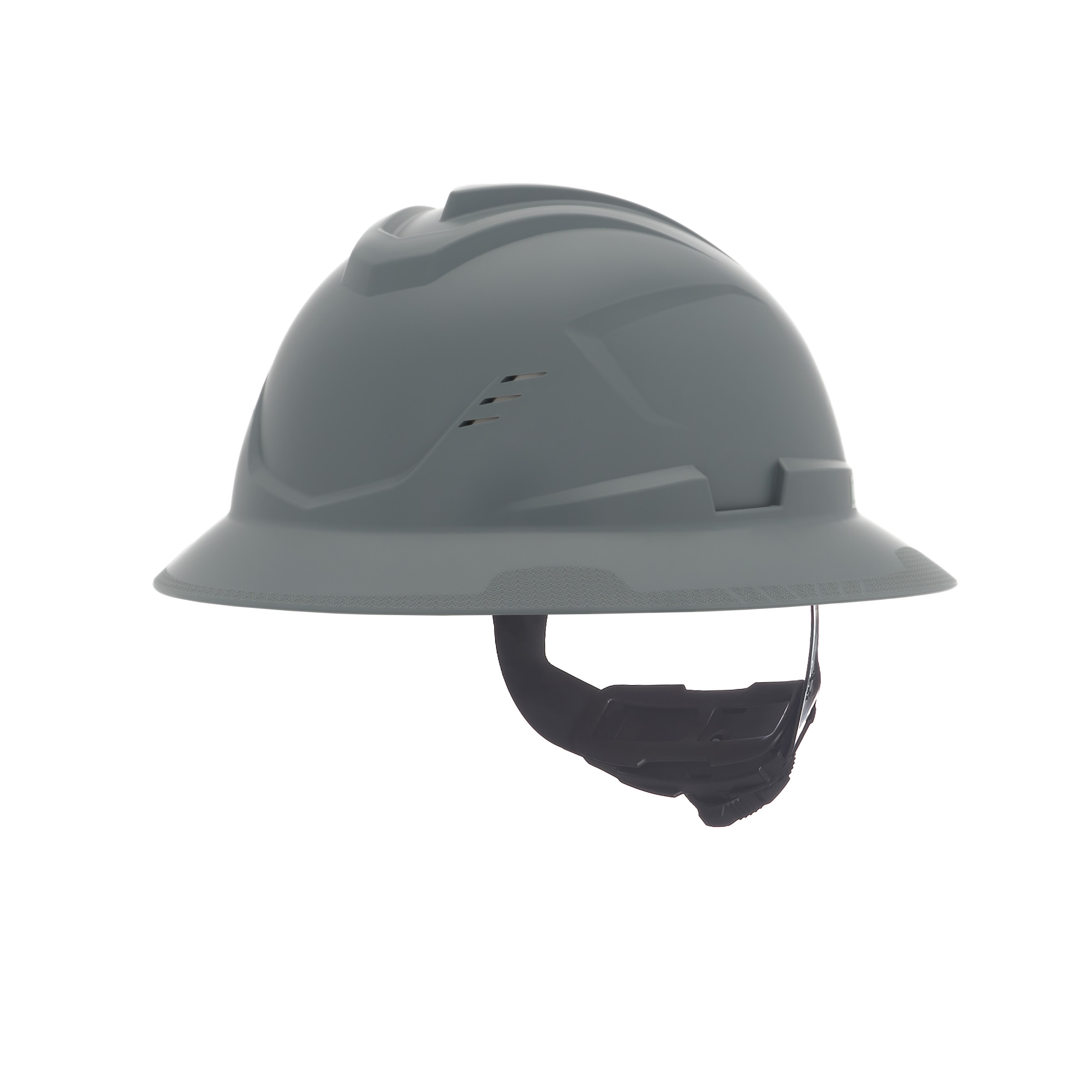 V-Gard C1™ Full Brim, Vented, Fas-Trac III, Gray